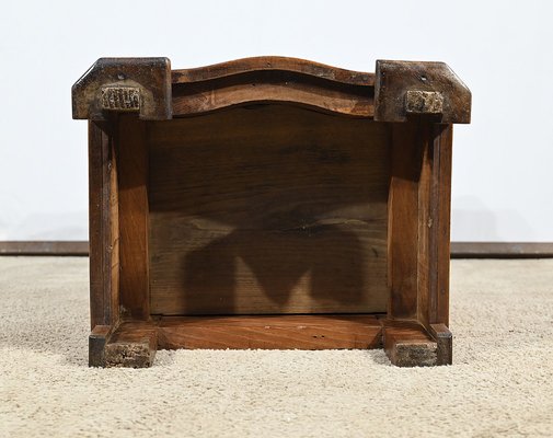 Small Walnut Nighstand, 1890s-RVK-1818469