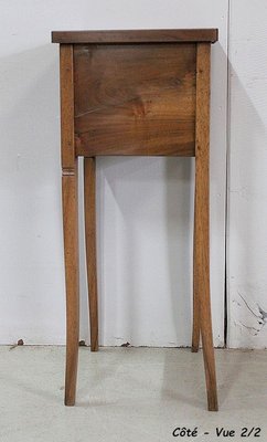 Small Walnut Side Table, 19th Century-RVK-835812