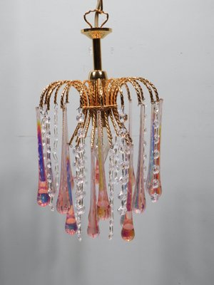 Small Waterfall Murano Pendant, 1970s-UKG-2034819