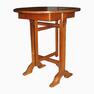 Small Winemaker Table in Walnut, 19th Century-RVK-1105335