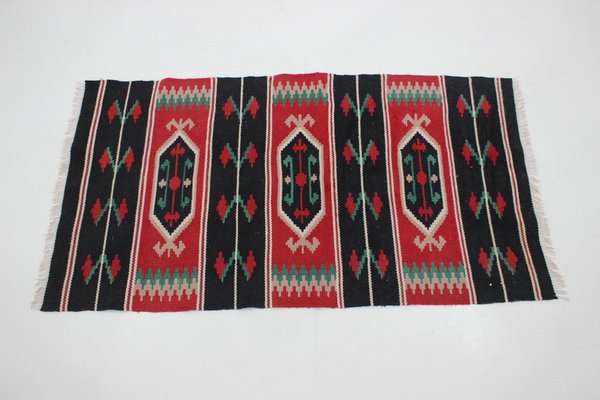 Small Wool Rug, Czechoslovakia, 1950s-TZ-1356843