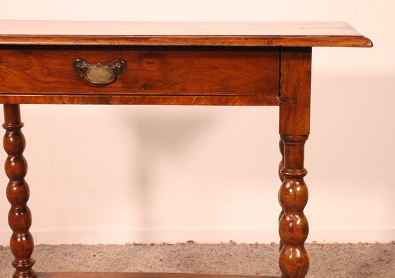 Small Writing or Side Table in Walnut, 17th Century-HPU-1755136