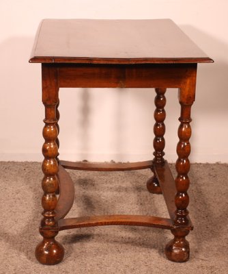 Small Writing or Side Table in Walnut, 17th Century-HPU-1755136