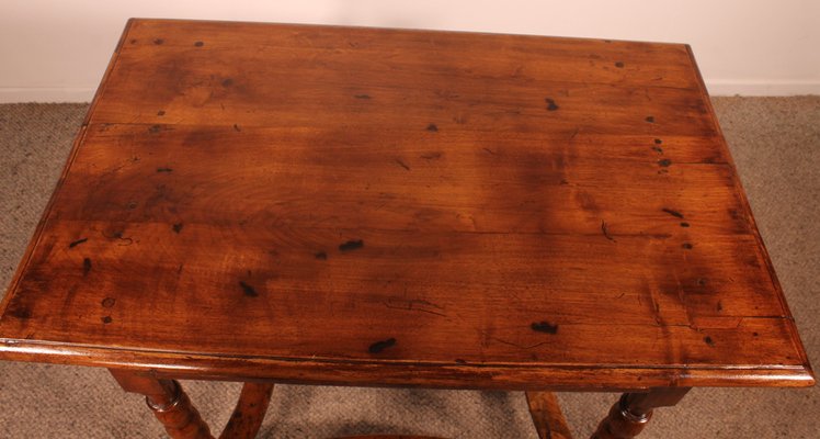 Small Writing or Side Table in Walnut, 17th Century-HPU-1755136