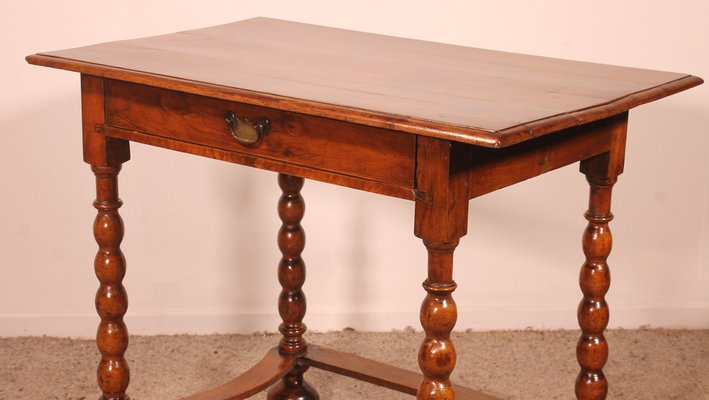 Small Writing or Side Table in Walnut, 17th Century-HPU-1755136