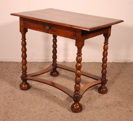 Small Writing or Side Table in Walnut, 17th Century-HPU-1755136