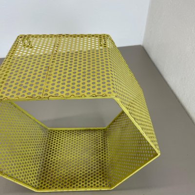 Small Yellow Cube Form Wall Unit by Mathieu Matégot, 1950-QZ-1738255