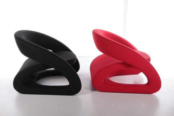 Smile Relax Chairs from Marcello Ziliani, Italy, Set of 2-EZZ-1323789