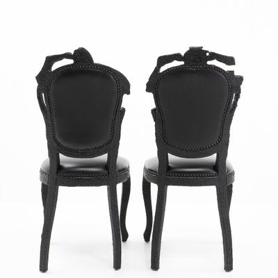 Smoke Chairs by Maarten Baas for Moooi, 2000s, Set of 2-TJQ-1050596