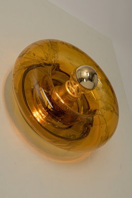 Smoked Glass Wall Light by Doria, Germany, 1960s-UGR-1105157