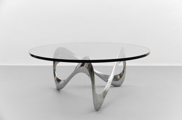 Snake Coffee Table by Knut Hesterberg for Ronald Schmitt, 1960s-KQB-2031599