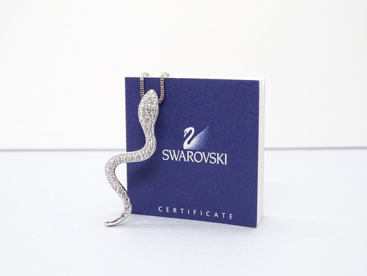 Snake Pendant Necklace from Swarovski, Austria, 2000s-NUC-1776666