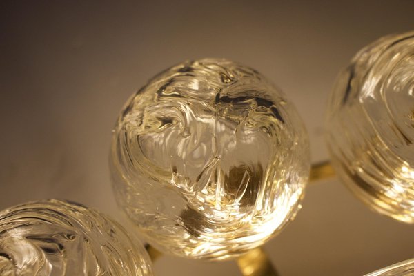 Snowball Ceiling Lamp in Blown Glass-OWS-1329710