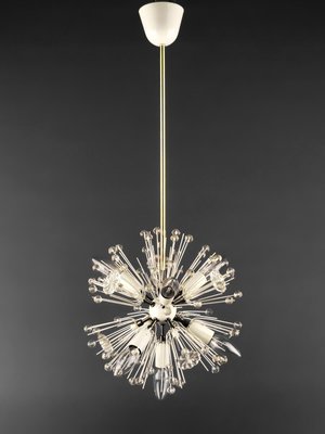 Snowball Pendant Light by Emil Stejnar for Rupert Nikoll, Austria, 1950s-QBR-1432073