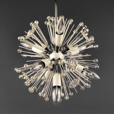 Snowball Pendant Light by Emil Stejnar for Rupert Nikoll, Austria, 1950s-QBR-1432073