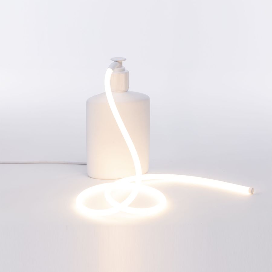 Resin LED Lamp Daily Glow Soap by Seletti