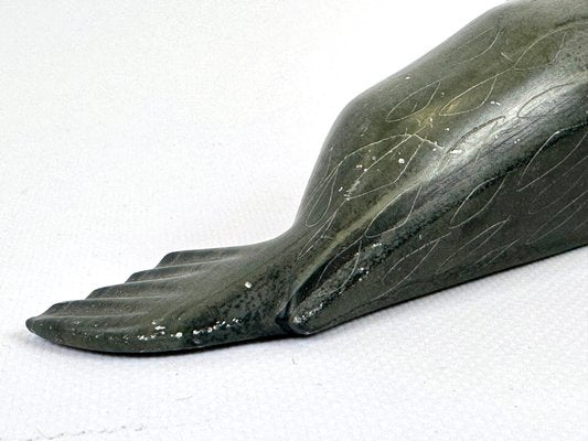 Soapstone Seal Figurine, 1960s-ZCY-2020186