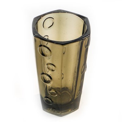 Soda Vase by Jan Sylwester Drost for Ząbkowice Glassworks, 1970s-BKO-1797560