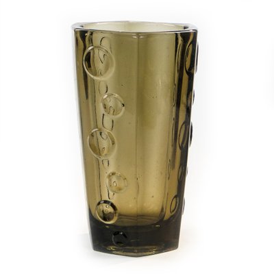 Soda Vase by Jan Sylwester Drost for Ząbkowice Glassworks, 1970s-BKO-1797560