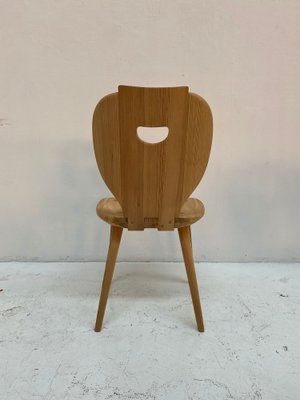 Sörgården Chairs in Pine by Carl Malmsten for Svensk Fur, 1950s, Set of 4-QVY-1756625