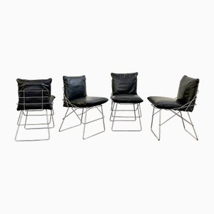 Sof Chairs by Enzo Mari for Driade, Set of 4-ORR-1808159