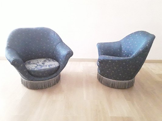 Sofa and Armchairs by Federico Munari, 1950s, Set of 3-OLY-1725690