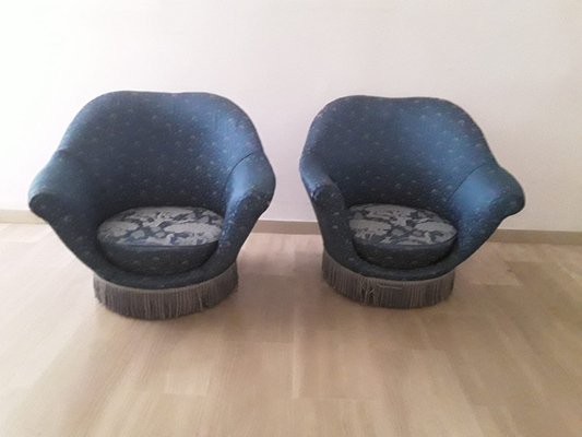 Sofa and Armchairs by Federico Munari, 1950s, Set of 3-OLY-1725690