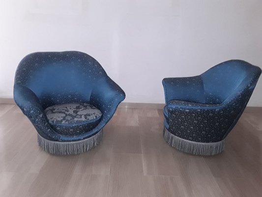 Sofa and Armchairs by Federico Munari, 1950s, Set of 3-OLY-1725690