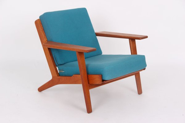 Sofa and Teak Armchairs by Hans J. Wegner for Getama, 1960s, Set of 3-DQ-1952124