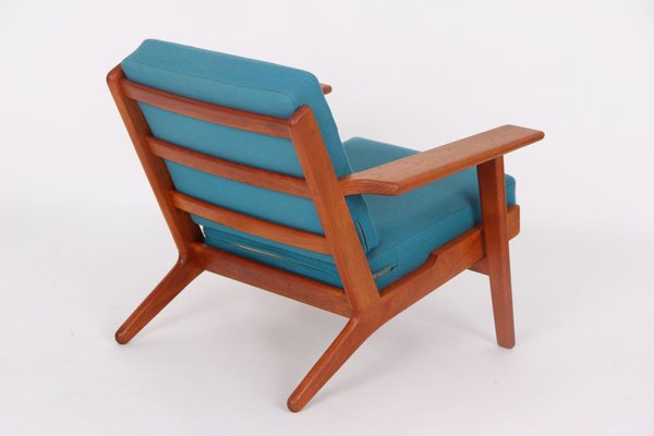 Sofa and Teak Armchairs by Hans J. Wegner for Getama, 1960s, Set of 3-DQ-1952124