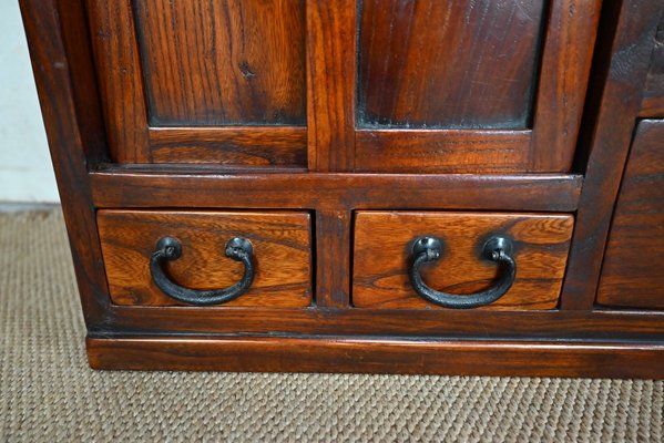 Sofa End Table with Stepstool Structure in Teak, 1960-RVK-1406689