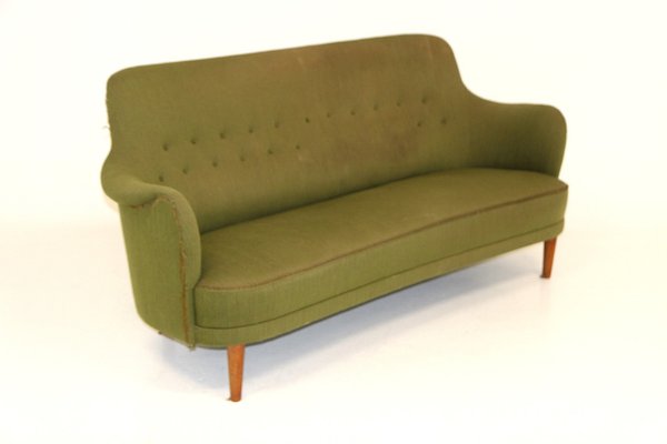 Sofa in Beech by Carl Malmsten for O. H. Sjögren, 1960-GEK-1345315