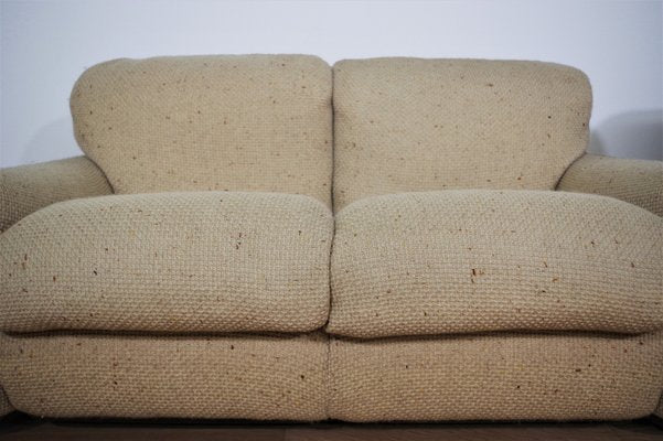 Sofas and Armchair in Wool from Busnelli, 1970s, Set of 3-KNM-1047182