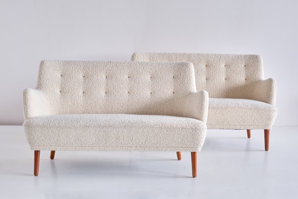 Sofas by Tove & Edvard Kindt-Larsen for Gustav Bertelsen, Denmark, 1950s-FMT-985563