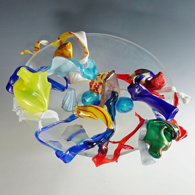 Sogni Infranti Bowl by Mario Bellini for Venini Murano, 1992-KJP-1345716