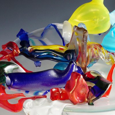 Sogni Infranti Bowl by Mario Bellini for Venini Murano, 1992-KJP-1345716