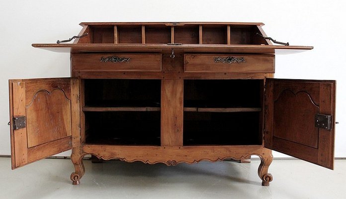 Solid Cherry Bureau or Sideboard with Desk, 18th Century-RVK-944808