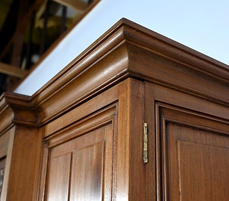 Solid Mahogany Shelf, Late 19th Century-RVK-1734127