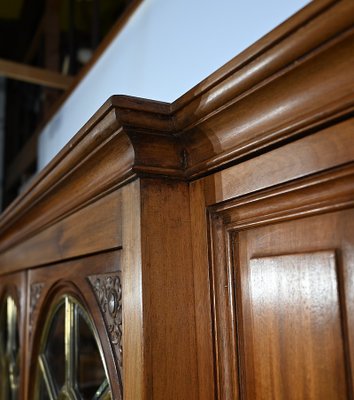 Solid Mahogany Shelf, Late 19th Century-RVK-1734127