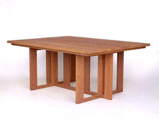 Solid Merbau Dining Table by Hans van der Laan & Harry van Hal, 1979-MB-859648