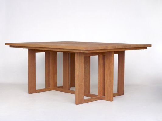 Solid Merbau Dining Table by Hans van der Laan & Harry van Hal, 1979-MB-859648