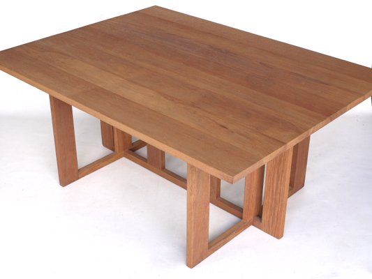 Solid Merbau Dining Table by Hans van der Laan & Harry van Hal, 1979-MB-859648