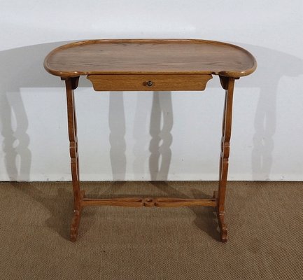 Solid Oak Flying Service Table, 1900-RVK-1185057