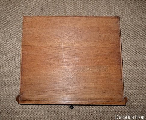 Solid Oak Flying Service Table, 1900-RVK-1185057