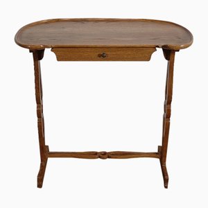 Solid Oak Flying Service Table, 1900-RVK-1185057