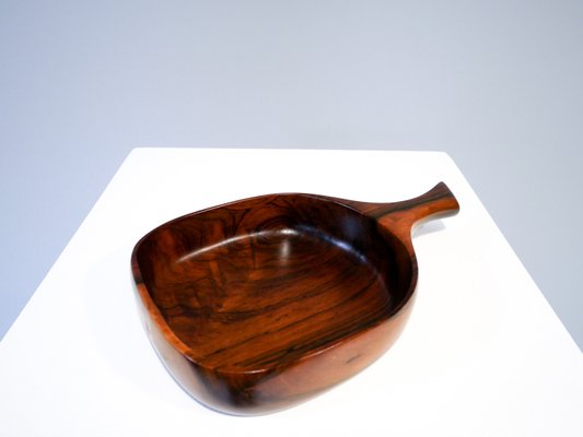 Solid Rosewood Bowl / Tray, 1950s, Denmark-OGU-957649