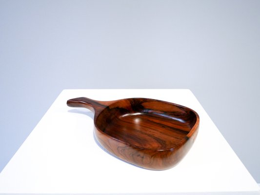 Solid Rosewood Bowl / Tray, 1950s, Denmark-OGU-957649