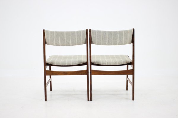 Solid Rosewood Dining Chairs by Erich Buch, Denmark, 1960s, Set of 6-TZ-1232011