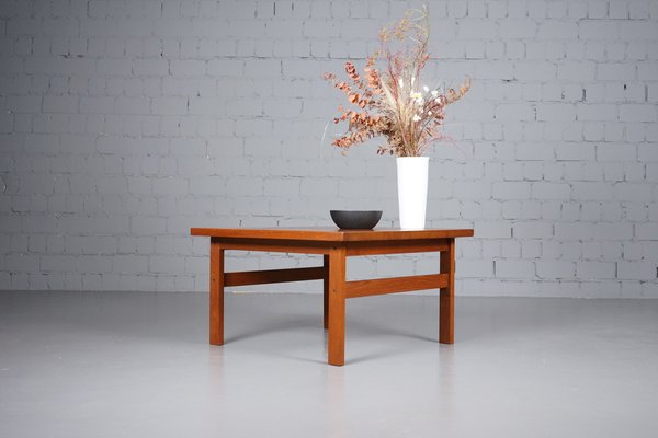 Solid Teak Coffee Table by Niels Bach, 1970s-XNJ-900395