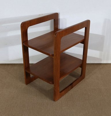 Solid Teak Serving Shelf, 1970s-RVK-1250103